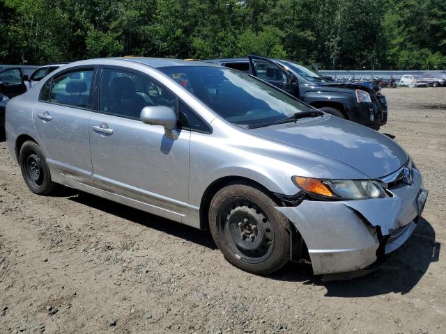 2HGFA16526H525678 - 2006 HONDA CIVIC LX SILVER photo 4