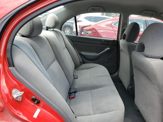 1HGES16355L024891 - 2005 HONDA CIVIC DX VP Rot Foto 10