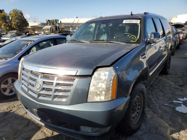 1GYFK66848R222952 - 2008 CADILLAC ESCALADE ESV TEAL photo 2