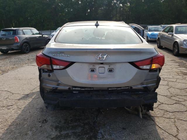 KMHDH4AE6FU393155 - 2015 HYUNDAI ELANTRA SE GRAY photo 6