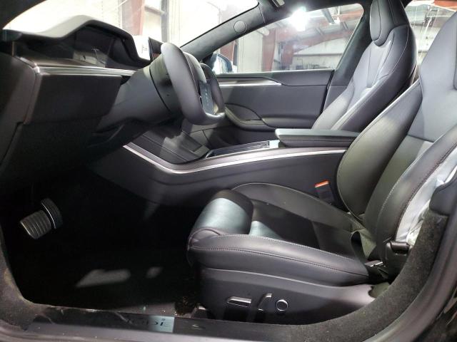 5YJSA1E67MF451734 - 2021 TESLA MODEL S Чорний фото 7