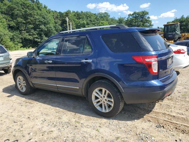 1FMHK8D88CGA18622 - 2012 FORD EXPLORER XLT BLUE photo 2