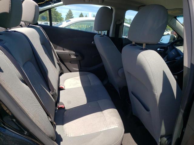 1G1JA5SH5C4213999 - 2012 CHEVROLET SONIC LS BLACK photo 10