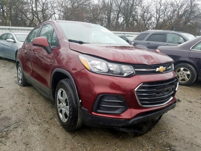 3GNCJKSB7HL248725 - 2017 CHEVROLET TRAX LS  photo 1