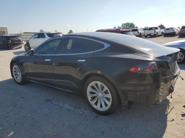 5YJSA1E11HF209631 - 2017 TESLA MODEL S Սև լուսանկար 2