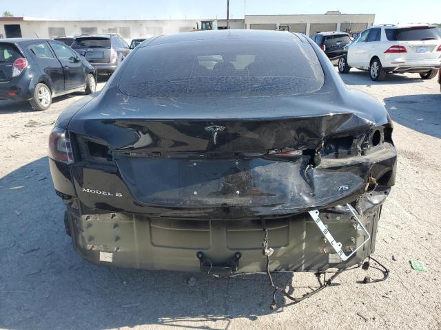 5YJSA1E11HF209631 - 2017 TESLA MODEL S Սև լուսանկար 6