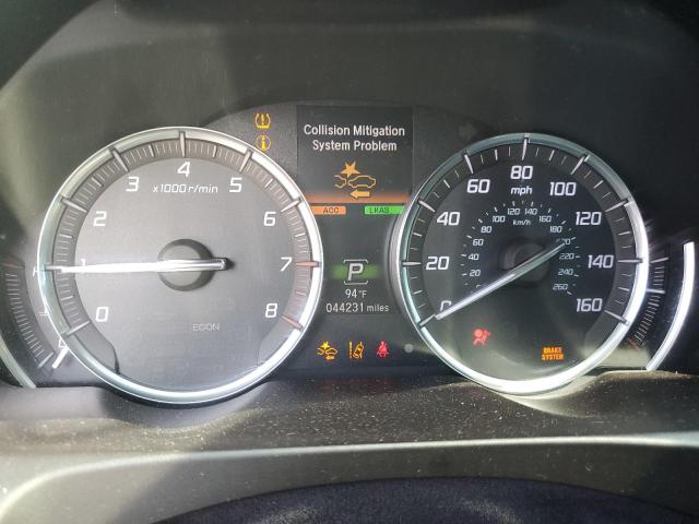 19UUB1F55LA002573 - 2020 ACURA TLX TECHNOLOGY ნაცრისფერი ფოტო 9