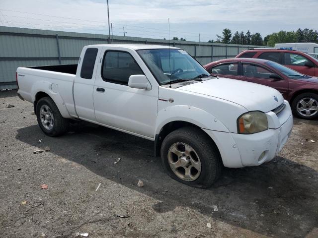 1N6MD26T01C362989 - 2001 NISSAN FRONTIER KING CAB SC WHITE photo 4