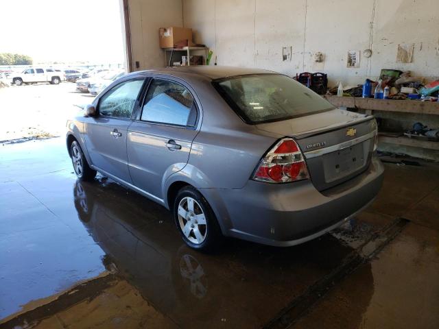 KL1TD5DE2BB189494 - 2011 CHEVROLET AVEO LS 灰色 照片 3