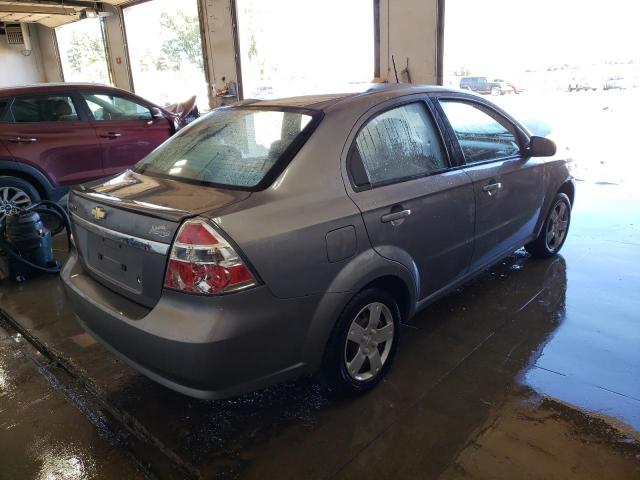 KL1TD5DE2BB189494 - 2011 CHEVROLET AVEO LS 灰色 照片 4