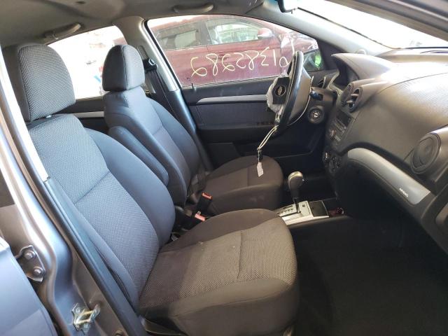 KL1TD5DE2BB189494 - 2011 CHEVROLET AVEO LS 灰色 照片 5