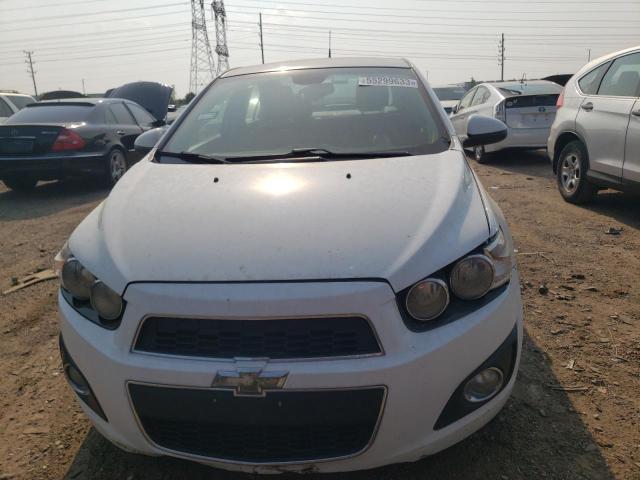 1G1JC5SH4C4111751 - 2012 CHEVROLET SONIC LT WHITE photo 5