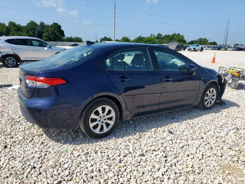 5YFEPMAE9NP332955 - 2022 TOYOTA COROLLA LE ლურჯი ფოტო 3