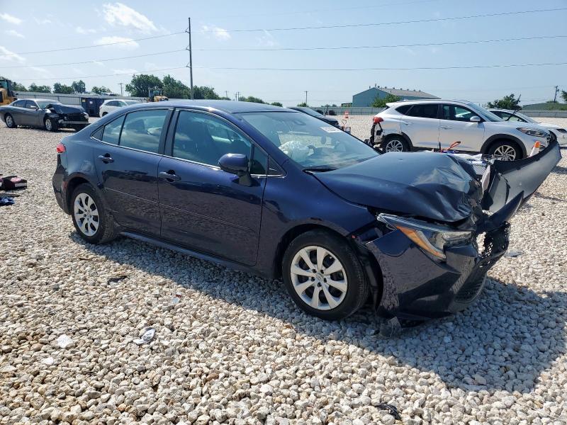 5YFEPMAE9NP332955 - 2022 TOYOTA COROLLA LE ლურჯი ფოტო 4