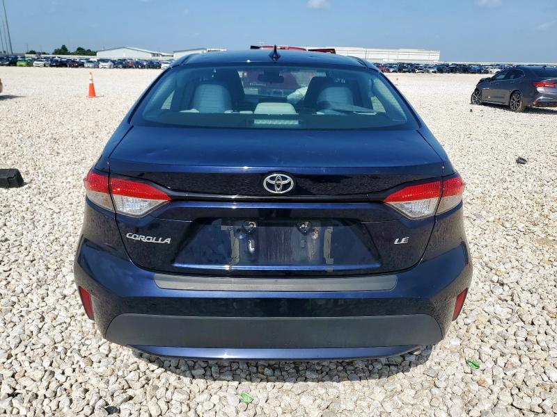 5YFEPMAE9NP332955 - 2022 TOYOTA COROLLA LE ლურჯი ფოტო 6