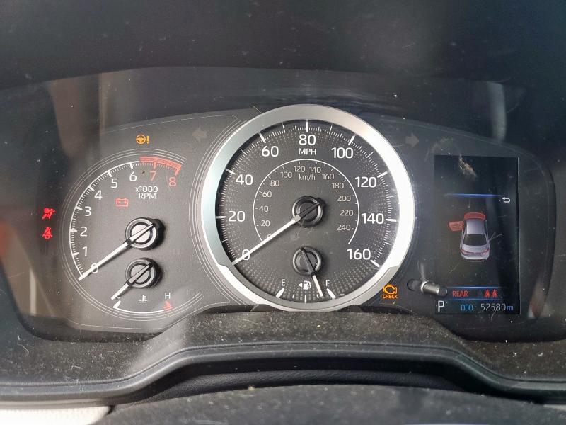 5YFEPMAE9NP332955 - 2022 TOYOTA COROLLA LE ლურჯი ფოტო 9