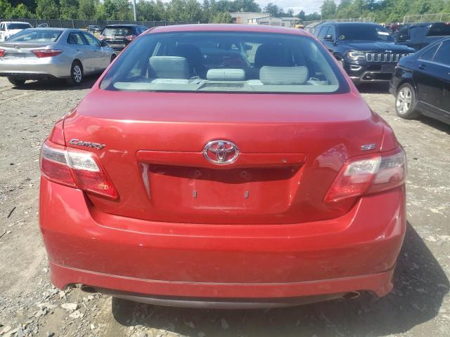 4T1BK46K28U059196 - 2008 TOYOTA CAMRY LE RED photo 6