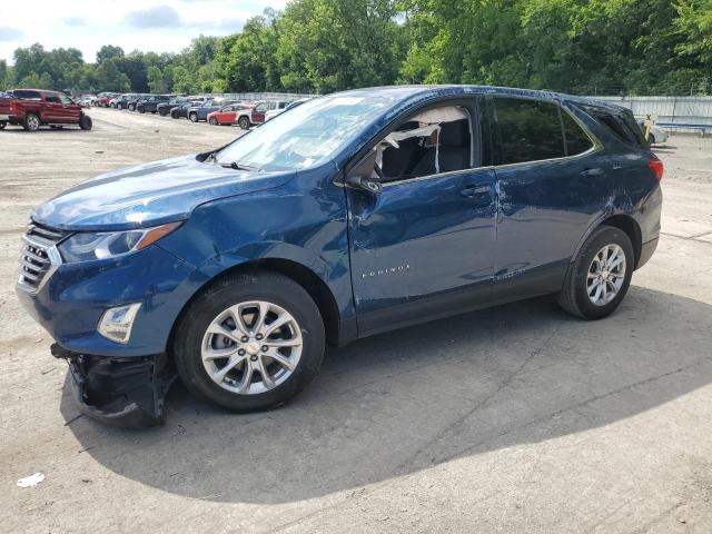 3GNAXUEVXLL310070 - 2020 CHEVROLET EQUINOX LT BLUE photo 1