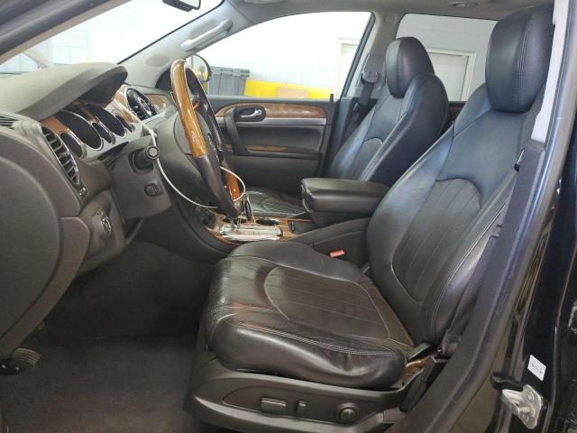 5GAKVDED6CJ340380 - 2012 BUICK ENCLAVE BLACK photo 7