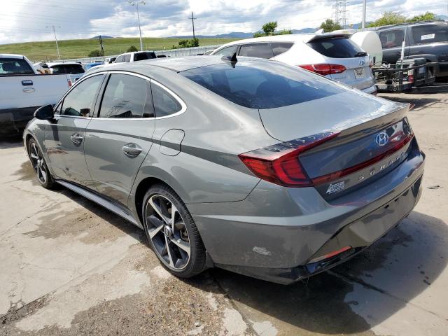 5NPEJ4J22MH089301 - 2021 HYUNDAI SONATA SEL PLUS GRAY photo 2