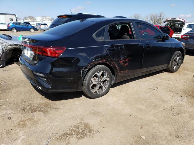 3KPF24AD7KE065662 - 2019 KIA FORTE FE BLACK photo 3