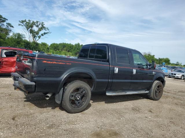 1FTSW21P55EC13132 - 2005 FORD F250 SUPER DUTY BLACK photo 3