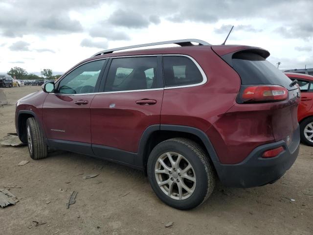 1C4PJLCB4JD616126 - 2018 JEEP CHEROKEE LATITUDE BURGUNDY photo 2