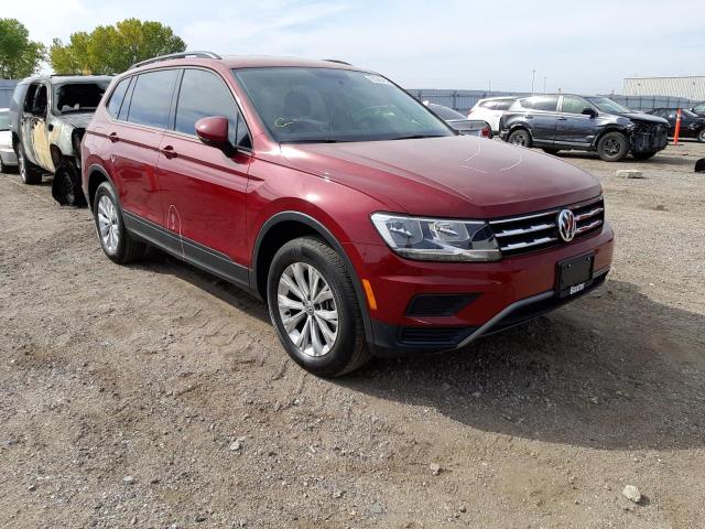 3VV0B7AX6JM075459 - 2018 VOLKSWAGEN TIGUAN S RED photo 1