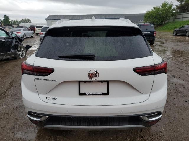 LRBAZLR41ND028194 - 2022 BUICK ENVISION PREFERRED WHITE photo 6