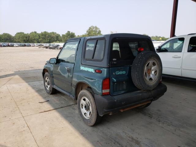 2CNBJ1866T6930612 - 1996 GEO TRACKER TEAL photo 3