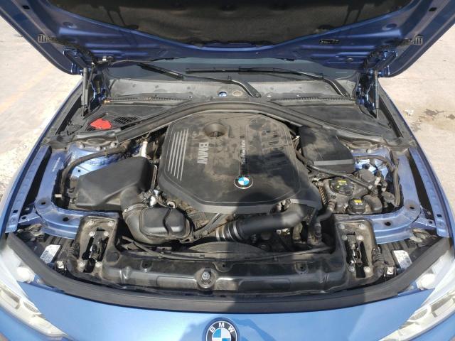 WBA8B7G57GNT95439 - 2016 BMW 340 XI BLUE photo 11