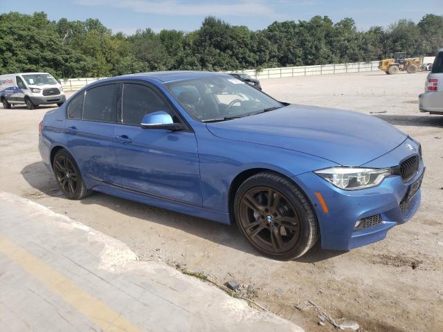 WBA8B7G57GNT95439 - 2016 BMW 340 XI BLUE photo 4