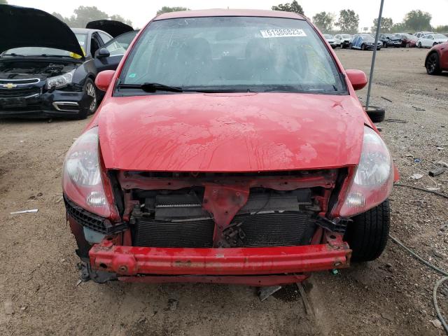 JHMGD38637S006921 - 2007 HONDA FIT S 红色 照片 5