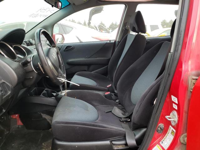 JHMGD38637S006921 - 2007 HONDA FIT S 红色 照片 7