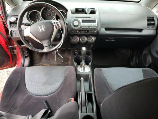 JHMGD38637S006921 - 2007 HONDA FIT S 红色 照片 8