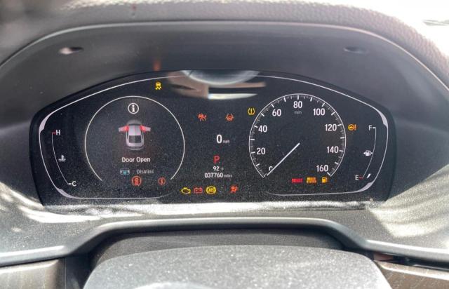 1HGCV2F96MA033652 - 2021 HONDA ACCORD TOURING Қара фото 9