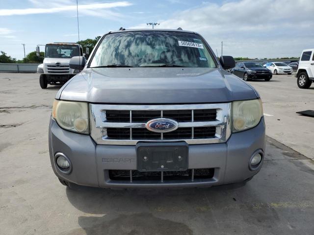 1FMCU031X8KB41143 - 2008 FORD ESCAPE XLT GRAY photo 5