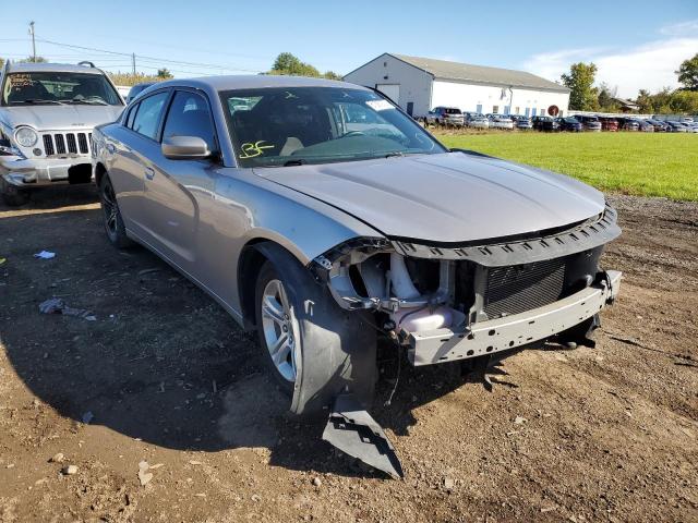 2C3CDXBG3JH232307 - 2018 DODGE CHARGER SX SILVER photo 1