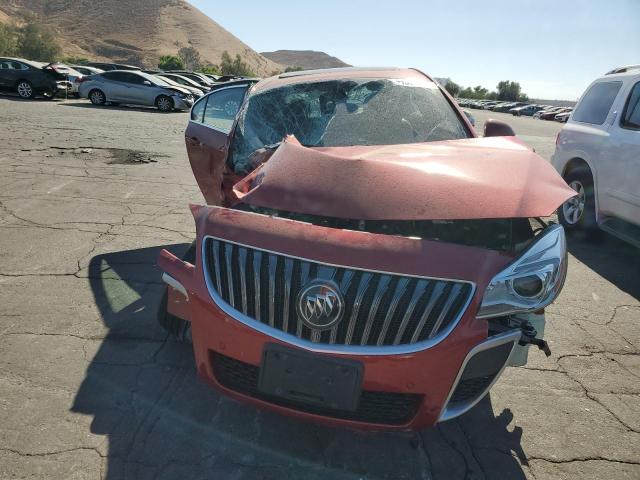 2G4GT5GX8F9106230 - 2015 BUICK REGAL GS RED photo 5