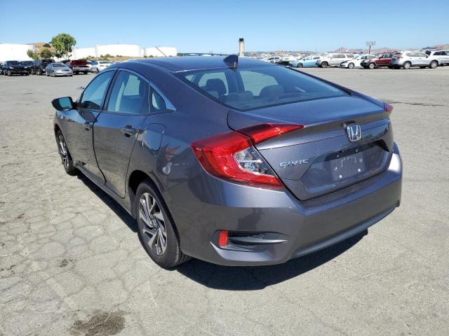 19XFC2F74HE227485 - 2017 HONDA CIVIC EX GRAY photo 2