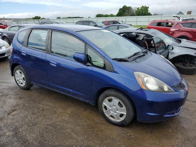 JHMGE8H39DC053201 - 2013 HONDA FIT BLUE photo 4