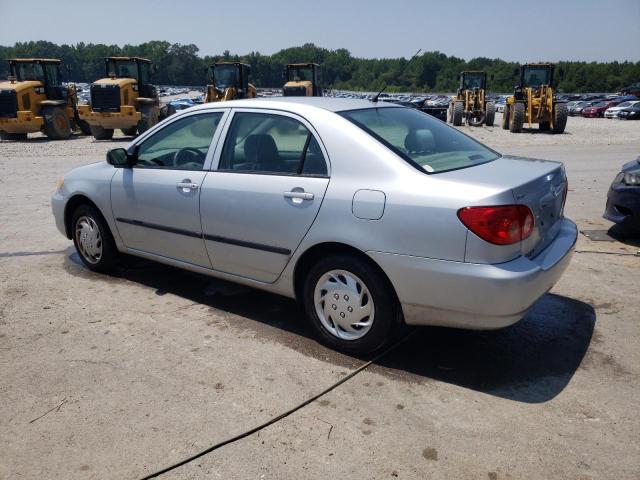 2T1BR32E58C937372 - 2008 TOYOTA COROLLA CE SILVER photo 2