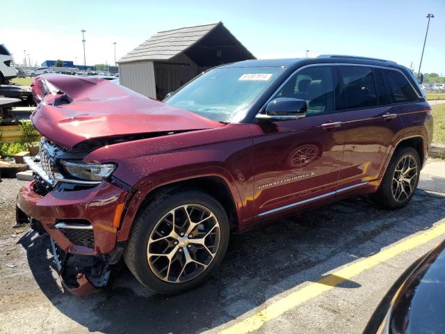 1C4RJHEG5R8932136 - 2024 JEEP GRAND CHER SUMMIT Բորդո լուսանկար 1