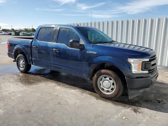 1FTEW1CP0JKE94725 - 2018 FORD F150 SUPERCREW BLUE photo 4