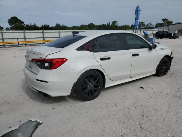 2HGFE2F50NH606249 - 2022 HONDA CIVIC SPORT თეთრი ფოტო 3