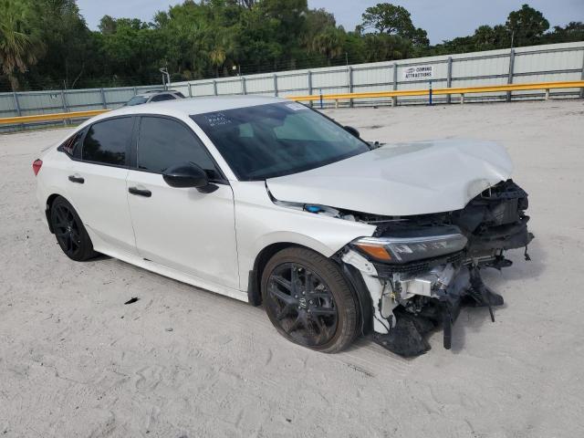 2HGFE2F50NH606249 - 2022 HONDA CIVIC SPORT თეთრი ფოტო 4