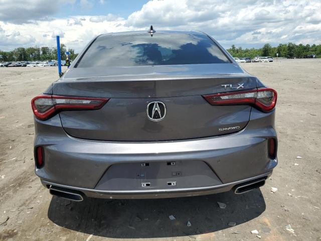 19UUB6F44MA008385 - 2021 ACURA TLX TECHNOLOGY GRAY photo 6