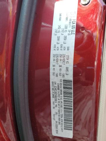 2C4RC1BG7HR620814 - 2017 CHRYSLER PACIFICA TOURING L წითელი ფოტო 13