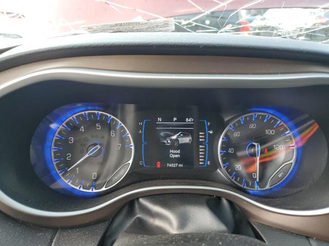 2C4RC1BG7HR620814 - 2017 CHRYSLER PACIFICA TOURING L წითელი ფოტო 9