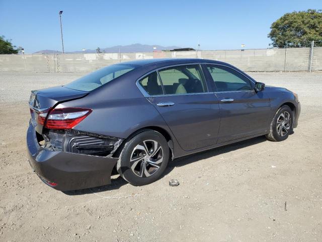 1HGCR2F30HA231116 - 2017 HONDA ACCORD LX GRAY photo 3